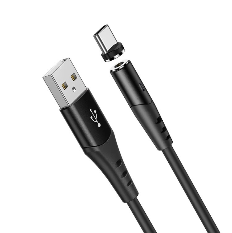 Магнитный USB кабель Hoco X60 Type C для зарядки телефона, Зарядный кабель провод шнур на магните Тайп си, Черный
Магнитный USB кабель Hoco X60 Type C для зарядки телефона, Зарядный кабель провод шнур на магните Тайп си, Черный