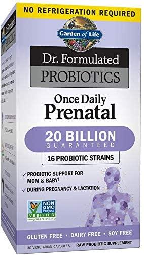 Garden of Life Dr. Formulated Probiotics Once Daily Prenatal 20 Billion 30 капсул
Garden of Life Dr. Formulated Probiotics Once Daily Prenatal 20 Billion 30 капсул
