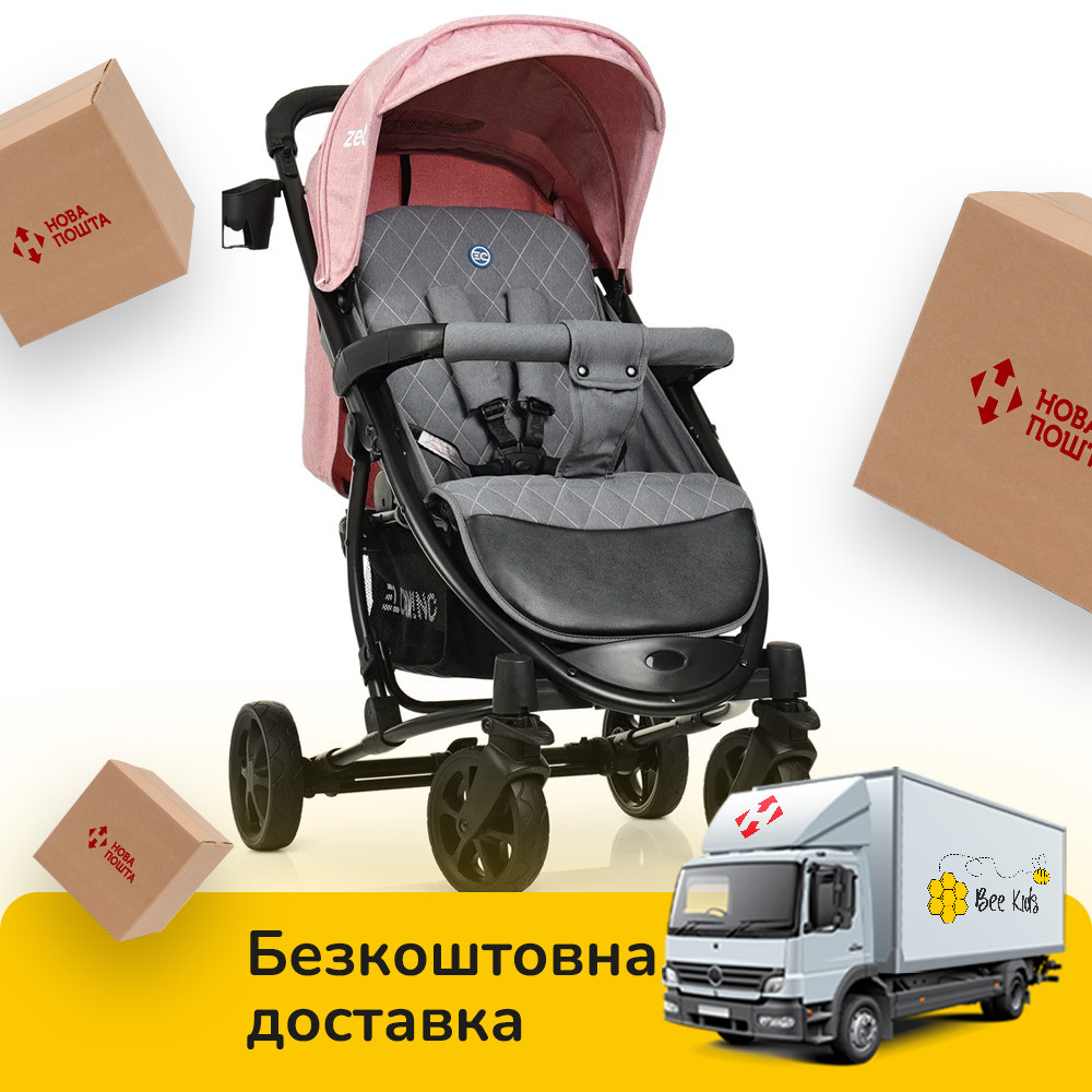 Детская прогулочная коляска (колеса PU, вес 9,43 кг) El Camino Zeta ME 1011L Нежно-розовый
Детская прогулочная коляска (колеса PU, вес 9,43 кг) El Camino Zeta ME 1011L Нежно-розовый