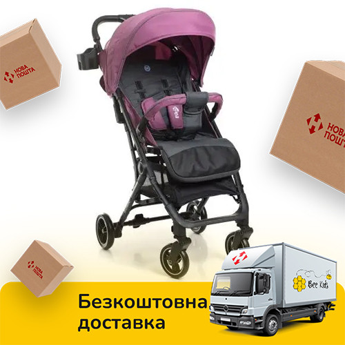 Детская прогулочная коляска (колеса EVA, вес 7,2 кг) El Camino ME 1039 Idea Plum Фиолетовый
Детская прогулочная коляска (колеса EVA, вес 7,2 кг) El Camino ME 1039 Idea Plum Фиолетовый