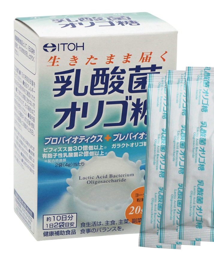 Японские бифидобактерии с олигосахаридом Lactic Acid Bacterium Oligosaccharide ITOH / 20 шт., курс 10-20 дней
Японские бифидобактерии с олигосахаридом Lactic Acid Bacterium Oligosaccharide ITOH / 20 шт., курс 10-20 дней