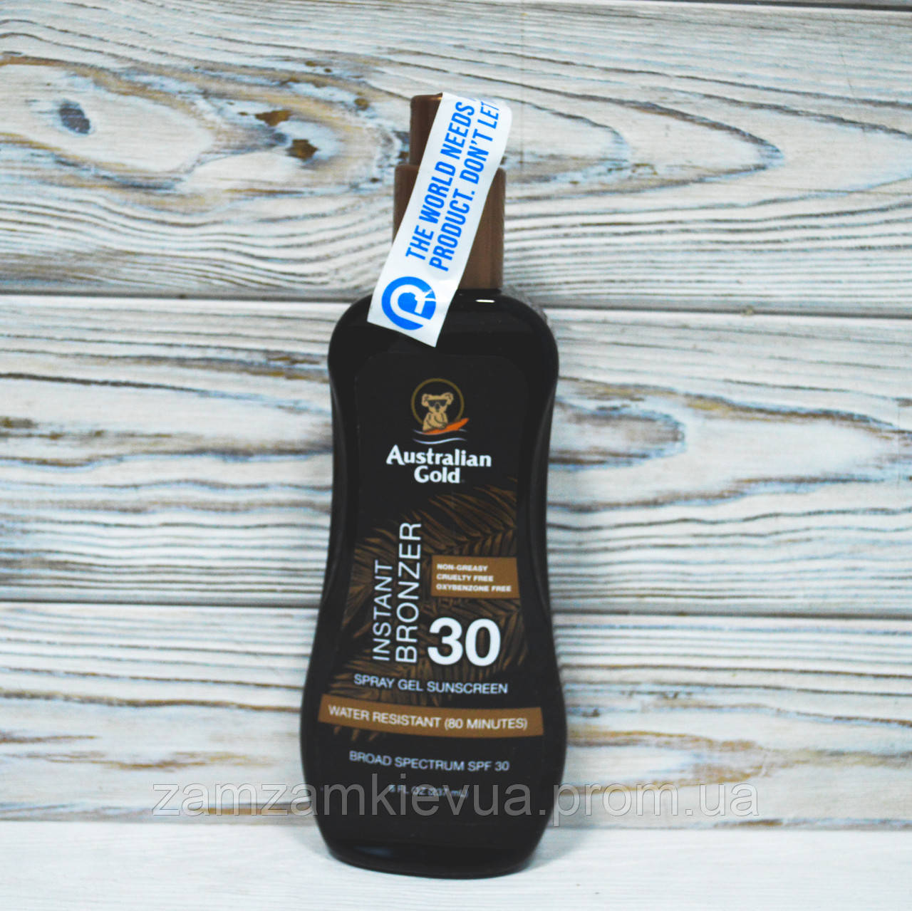 Солнцезащитный спрей-гель для загара с бронзатором Australian Gold Spray Gel with Instant Bronzer, SPF 30
Солнцезащитный спрей-гель для загара с бронзатором Australian Gold Spray Gel with Instant Bronzer, SPF 30