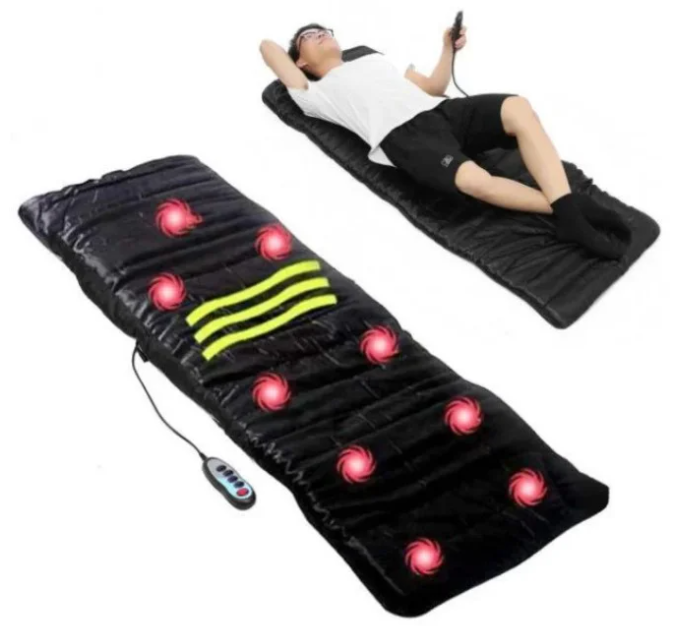 Массажный матрас Electric Massage Mat с подогревом и пультом, универсальный массажный матрас, Черный
Массажный матрас Electric Massage Mat с подогревом и пультом, универсальный массажный матрас, Черный