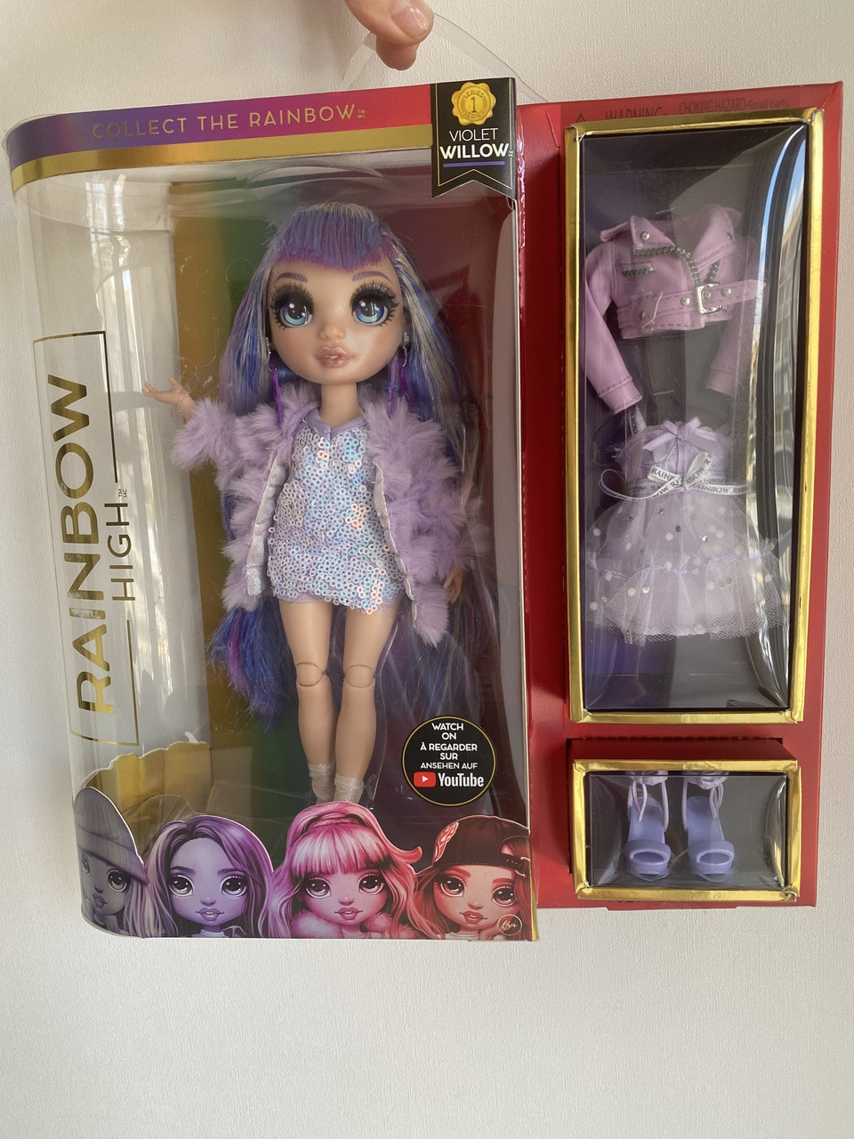 Кукла Реинбоу Хай Фиолетовая Вайолет Виллоу Rainbow High Surprise Violet Willow Purple
Кукла Реинбоу Хай Фиолетовая Вайолет Виллоу Rainbow High Surprise Violet Willow Purple