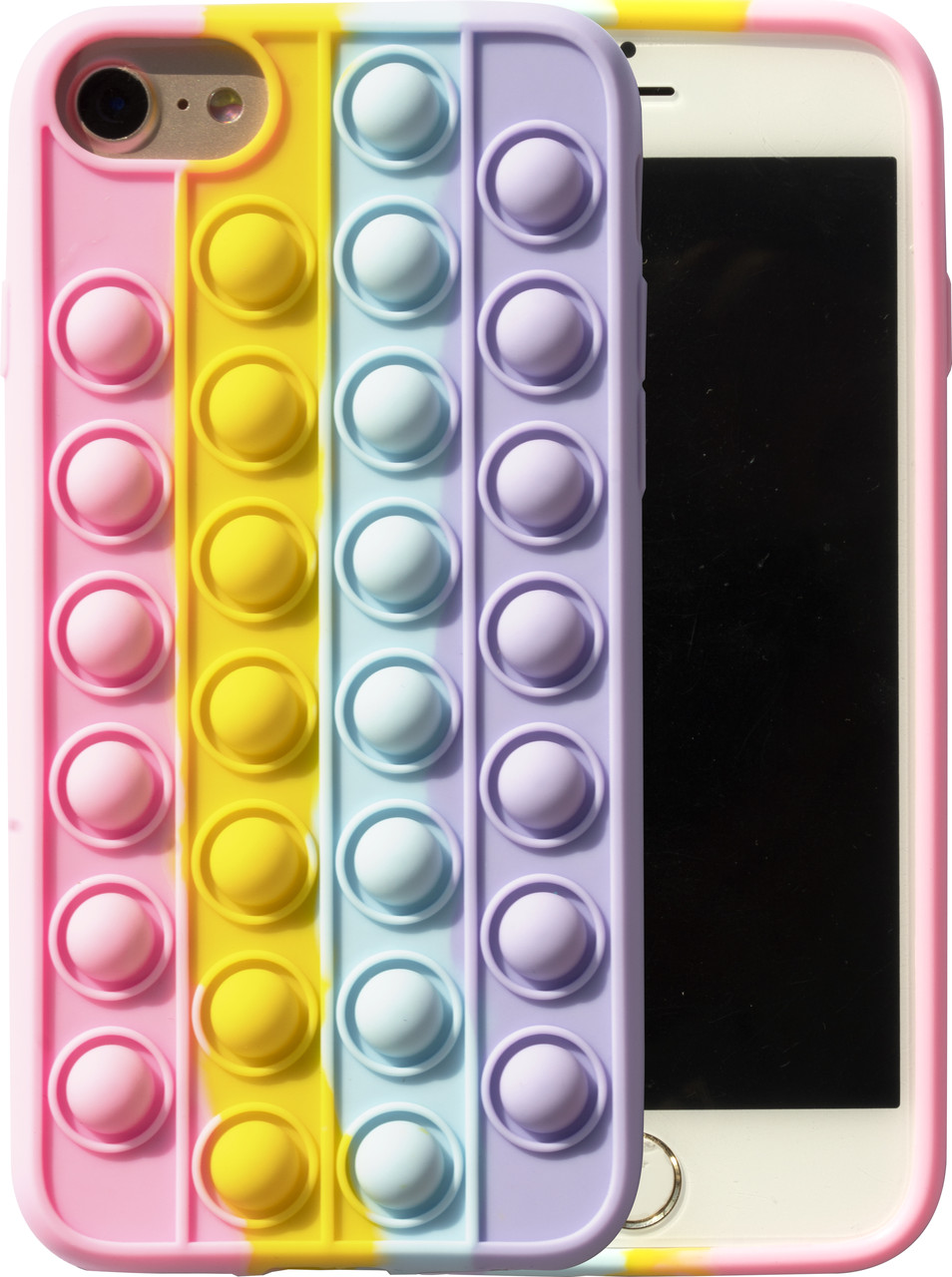 Силиконовый радужный ударопрочный чехол для iPhone 8 - Pop-It (чехол попит) (8CASE), Разные цвета
Силиконовый радужный ударопрочный чехол для iPhone 8 - Pop-It (чехол попит) (8CASE), Разные цвета