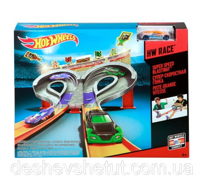 Hot Wheels Race Super Speed Blastway CDL49 Хот Вилс Хот Вілс Божевільні гонки Сумасшедшие гонки Mattel
Hot Wheels Race Super Speed Blastway CDL49 Хот Вилс Хот Вілс Божевільні гонки Сумасшедшие гонки Mattel