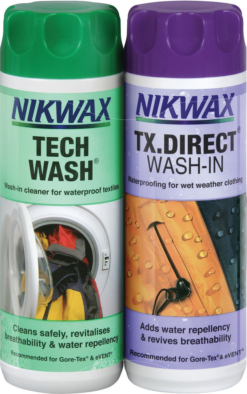 Купить чистящее средство для стирки NIKWAX TWIN PACK TECH WASH 300ML + TX DIRECT 300ML
Купить чистящее средство для стирки NIKWAX TWIN PACK TECH WASH 300ML + TX DIRECT 300ML