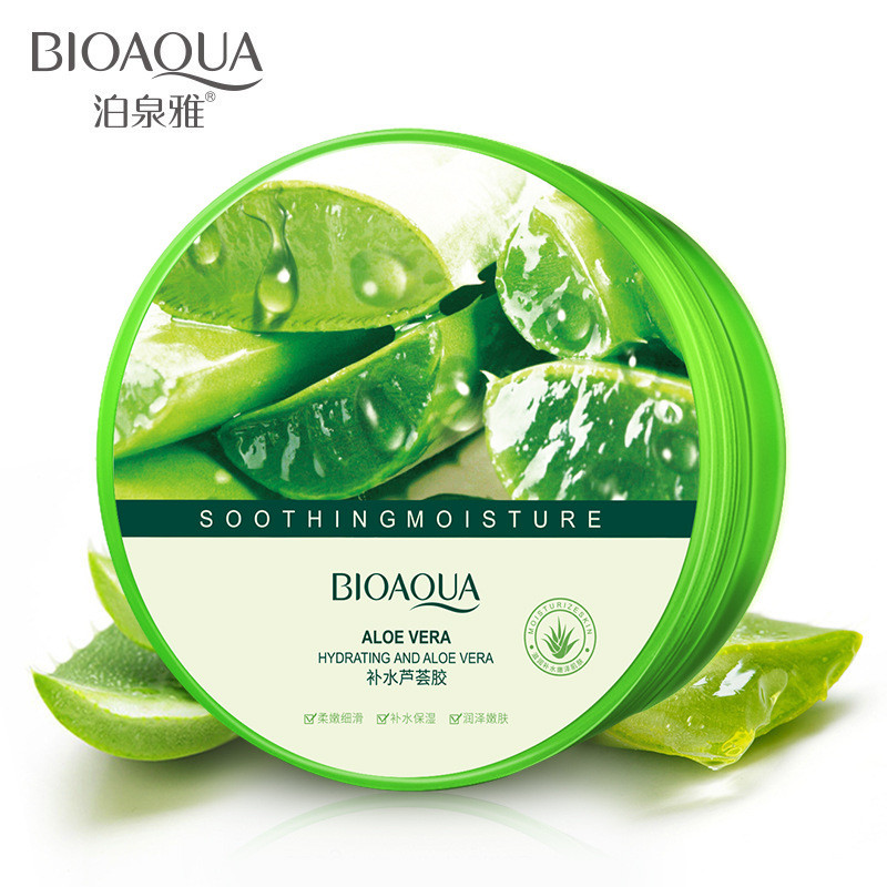 Гель алоэ вера для лица и тела успокаивающий и увлажняющий Bioaqua Aloe Vera 92% Soothing Moisture Gel, 220г
Гель алоэ вера для лица и тела успокаивающий и увлажняющий Bioaqua Aloe Vera 92% Soothing Moisture Gel, 220г