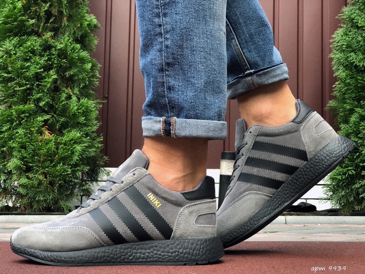 Мужские зимние кроссовки на меху Adidas Адидас INIKI, серые с черным 44 (28 см), Д - 9939, Серый
Мужские зимние кроссовки на меху Adidas Адидас INIKI, серые с черным 44 (28 см), Д - 9939, Серый
