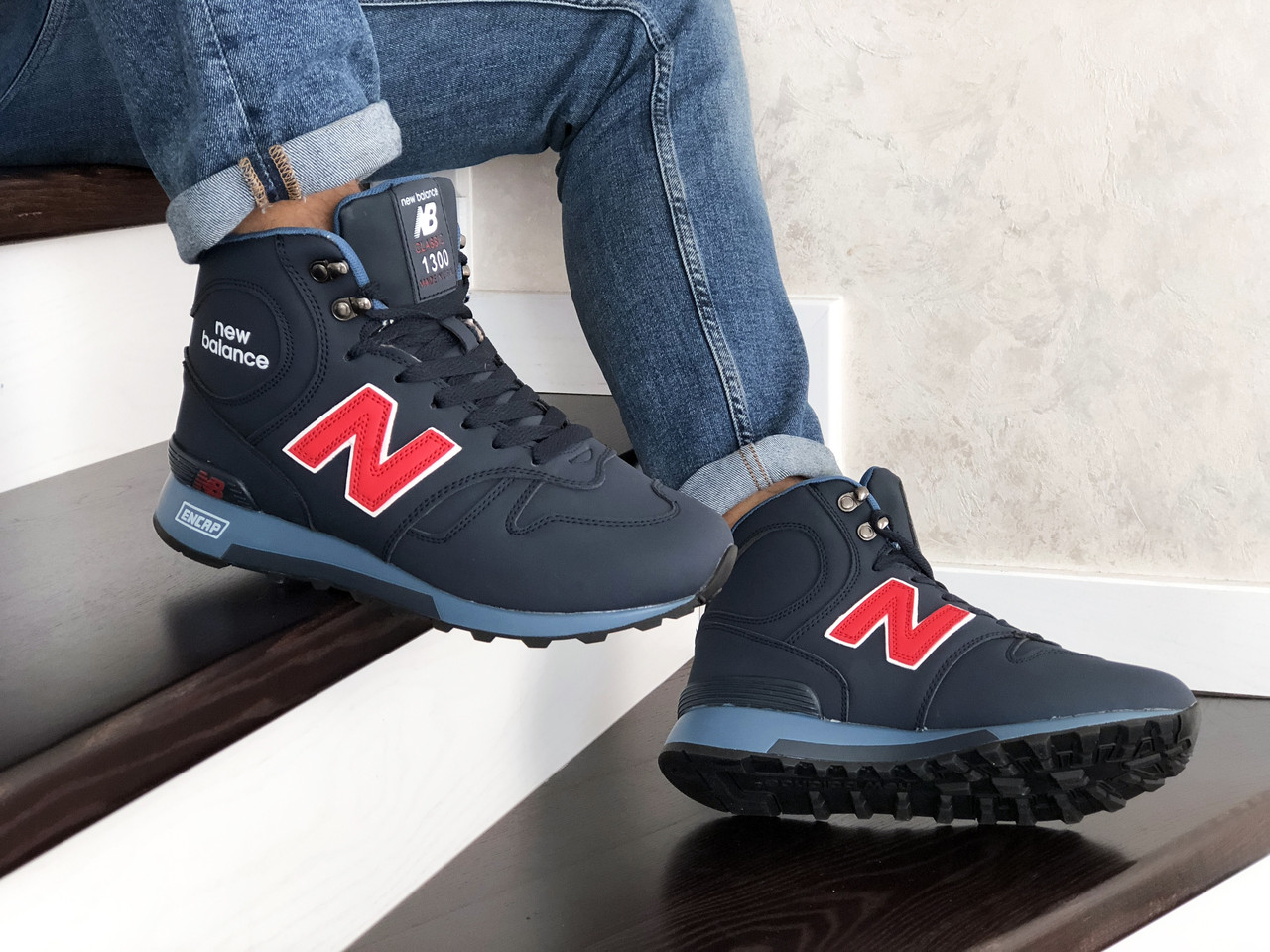 Мужские зимние кроссовки на меху New Balance Нью беланс, синие с красным 45 (28,7 см), Д - 8789, Синий
Мужские зимние кроссовки на меху New Balance Нью беланс, синие с красным 45 (28,7 см), Д - 8789, Синий