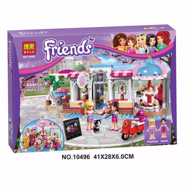 Конструктор Bela Friends 10496 "Кондитерская" (аналог LEGO Friends 41119), 444 дет
Конструктор Bela Friends 10496 "Кондитерская" (аналог LEGO Friends 41119), 444 дет