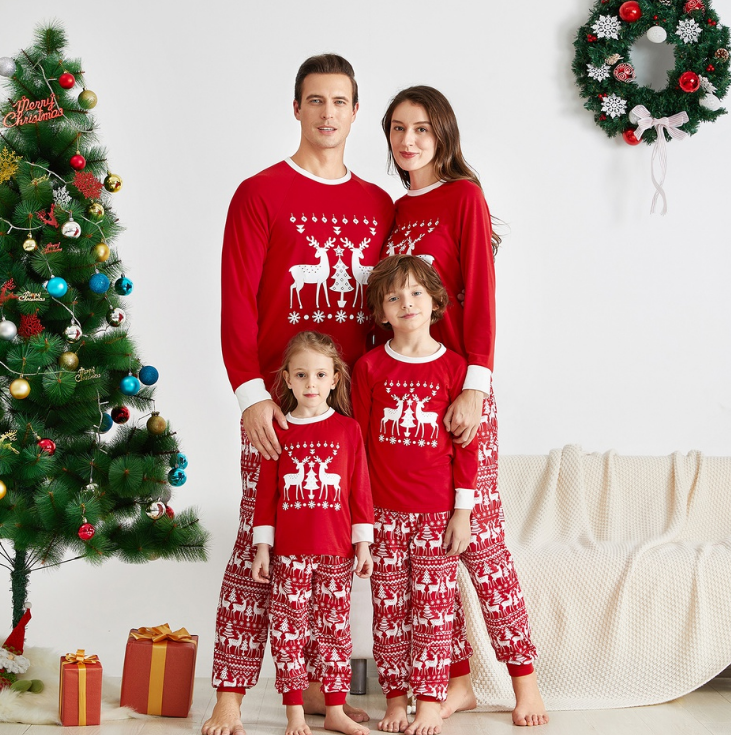Family Look Новогодние, рождественские пижаме семейные, рождественские наряды, Разные цвета
Family Look Новогодние, рождественские пижаме семейные, рождественские наряды, Разные цвета
