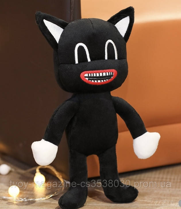 Мягкая игрушка Картун Кэт кот персонаж мультфильма Сирено головый 35-40 см., Черный
Мягкая игрушка Картун Кэт кот персонаж мультфильма Сирено головый 35-40 см., Черный