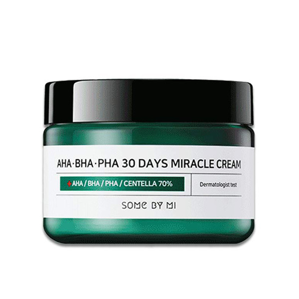 Восстанавливающий крем для проблемной кожи AHA-BHA-PHA 30 Days Miracle Cream - Some By Mi
Восстанавливающий крем для проблемной кожи AHA-BHA-PHA 30 Days Miracle Cream - Some By Mi
