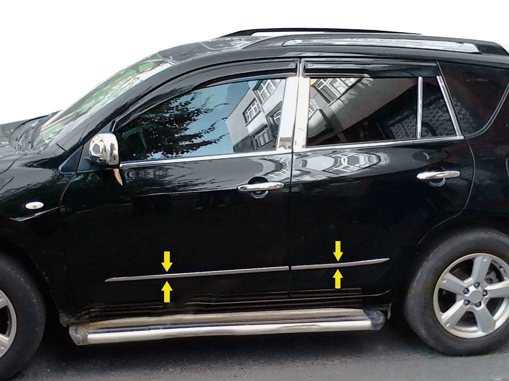 Молдинг дверей (нерж) Toyota Rav 4 2006-2013 гг. RSA Накладки на двери Тойота Рав 4
Молдинг дверей (нерж) Toyota Rav 4 2006-2013 гг. RSA Накладки на двери Тойота Рав 4