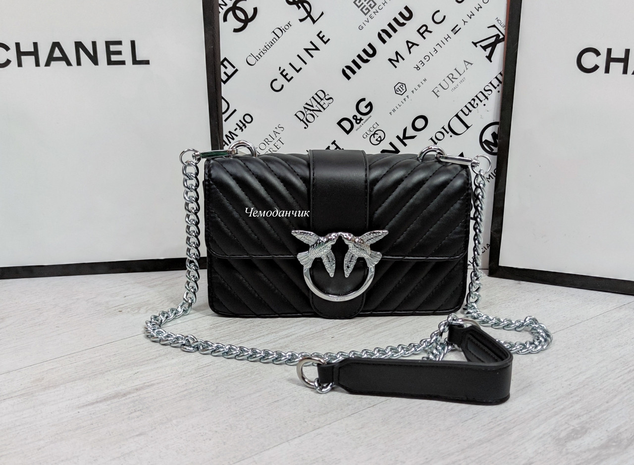 Женская сумка в стиле Pinko Пинко стеганая кросс боди в расцветках, cross body, сумки на плечо, сумки мини Черный
Женская сумка в стиле Pinko Пинко стеганая кросс боди в расцветках, cross body, сумки на плечо, сумки мини Черный