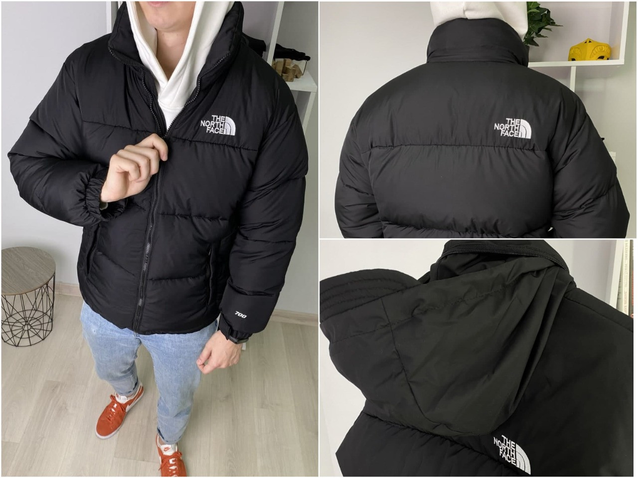 Мужской пуховик черного цвета The North Face, зимняя мужская куртка чёрная на пуху с капюшоном на молнии
Мужской пуховик черного цвета The North Face, зимняя мужская куртка чёрная на пуху с капюшоном на молнии