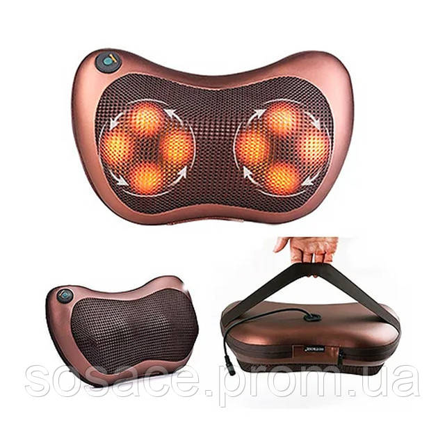 Масажна подушка Car and Home Massage Pillow(8 роликів), масажна подушка для будинку і машини | масажер для шиї, Коричневый
Масажна подушка Car and Home Massage Pillow(8 роликів), масажна подушка для будинку і машини | масажер для шиї, Коричневый