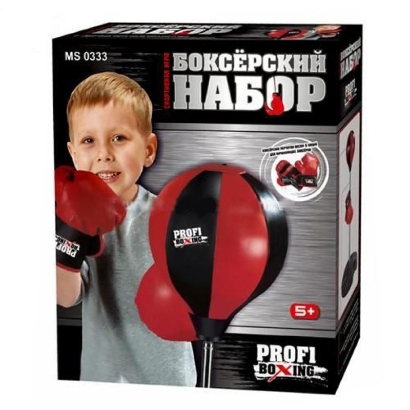 

Игровой набор Бокс MS 0332 груша на стойке Боксерски, Красный