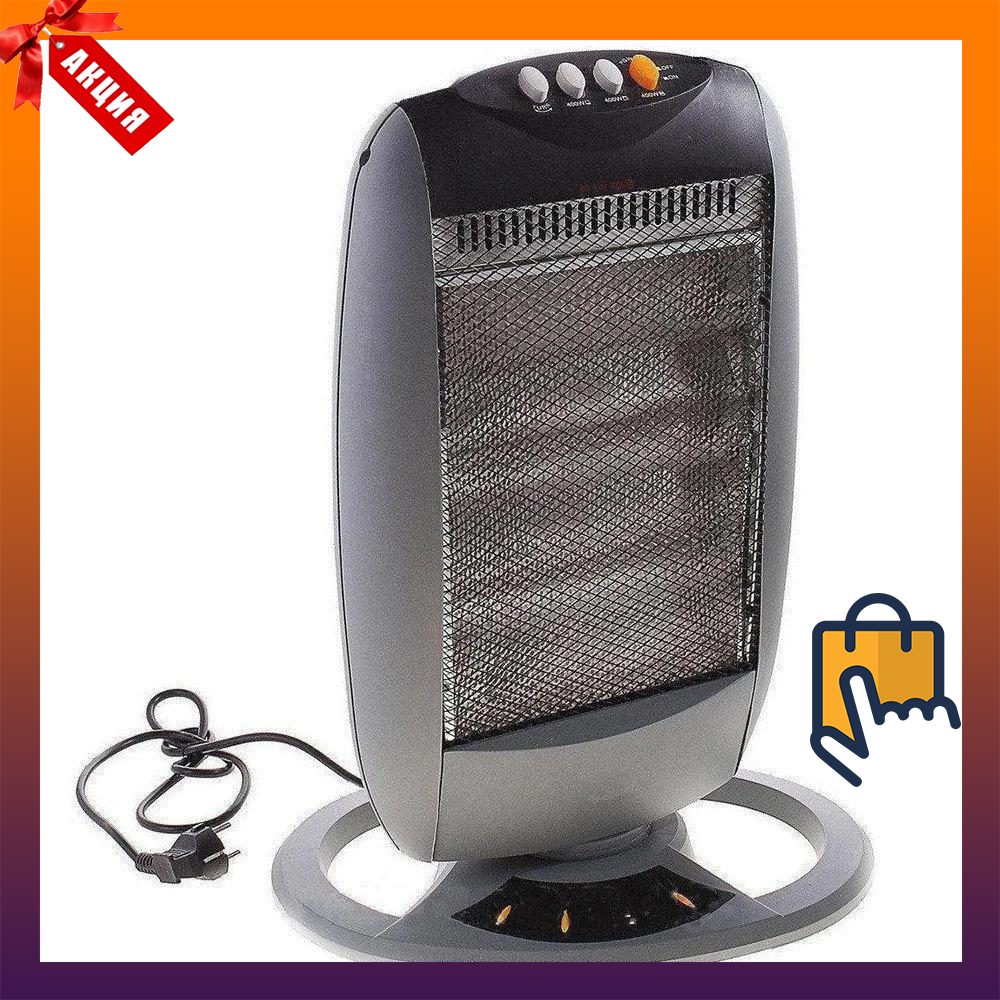 Обогреватель тепловой галогеновый домашний Heater Crownberg Halogen 1200Вт, обогреватели для дома
Обогреватель тепловой галогеновый домашний Heater Crownberg Halogen 1200Вт, обогреватели для дома