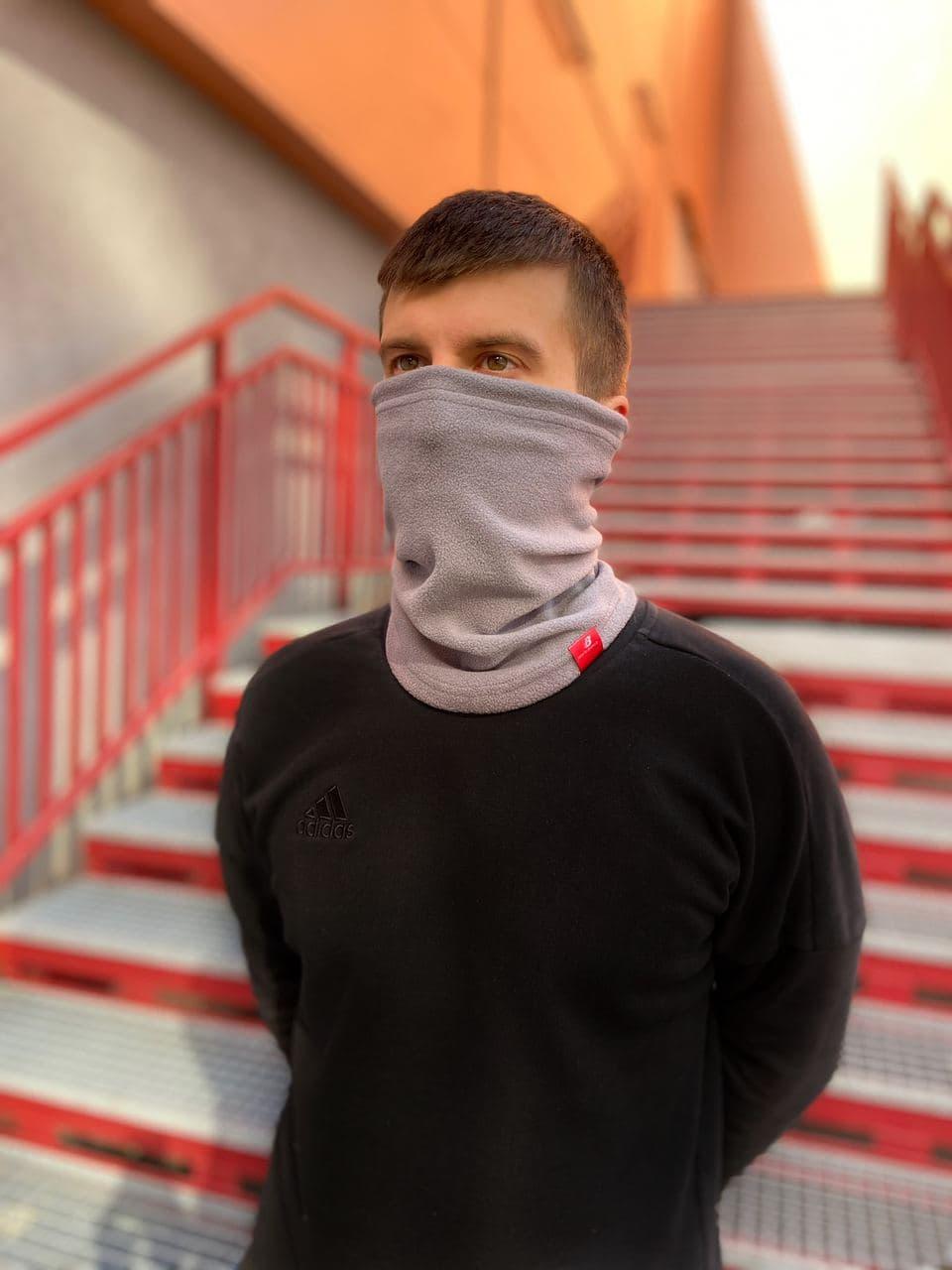 Теплый бафф с антибактериальной пропиткой New Balance серый Buff зимний утепленный на микрофлисе баф (СТ-99)
Теплый бафф с антибактериальной пропиткой New Balance серый Buff зимний утепленный на микрофлисе баф (СТ-99)