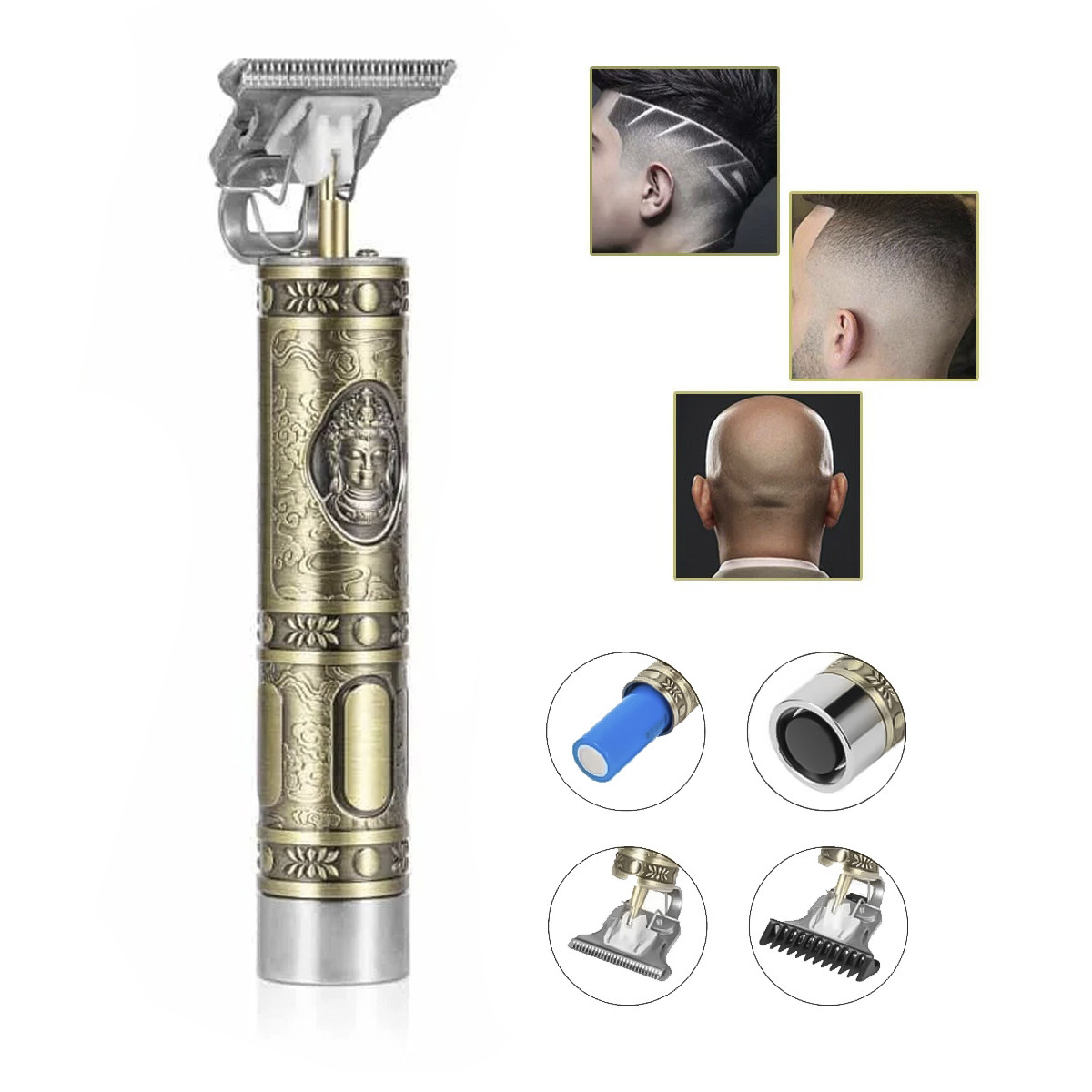 Окантовочная машинка для стрижки волос Hair Clipper WS-T99, аккумуляторный триммер | машинка для барбера (ZK)
Окантовочная машинка для стрижки волос Hair Clipper WS-T99, аккумуляторный триммер | машинка для барбера (ZK)