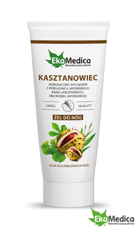 Ekamedica кінський каштан - гель для вен ніг, гель від варикозу натуральний 200 мл Польща
Ekamedica кінський каштан - гель для вен ніг, гель від варикозу натуральний 200 мл Польща