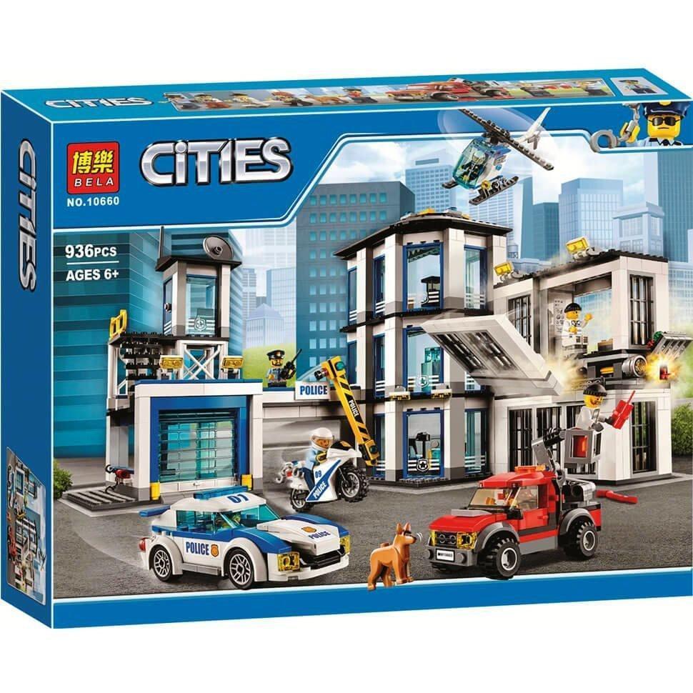 Конструктор Bela 10660 "Полицейский участок" (аналог Lego City 60141), 936 дет, Черный
Конструктор Bela 10660 "Полицейский участок" (аналог Lego City 60141), 936 дет, Черный