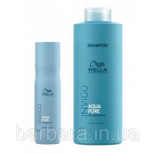 Шампунь для глубокой очистки волос и кожи головы Wella Professionals Invigo Balance Aqua Pure Purifying
Шампунь для глубокой очистки волос и кожи головы Wella Professionals Invigo Balance Aqua Pure Purifying