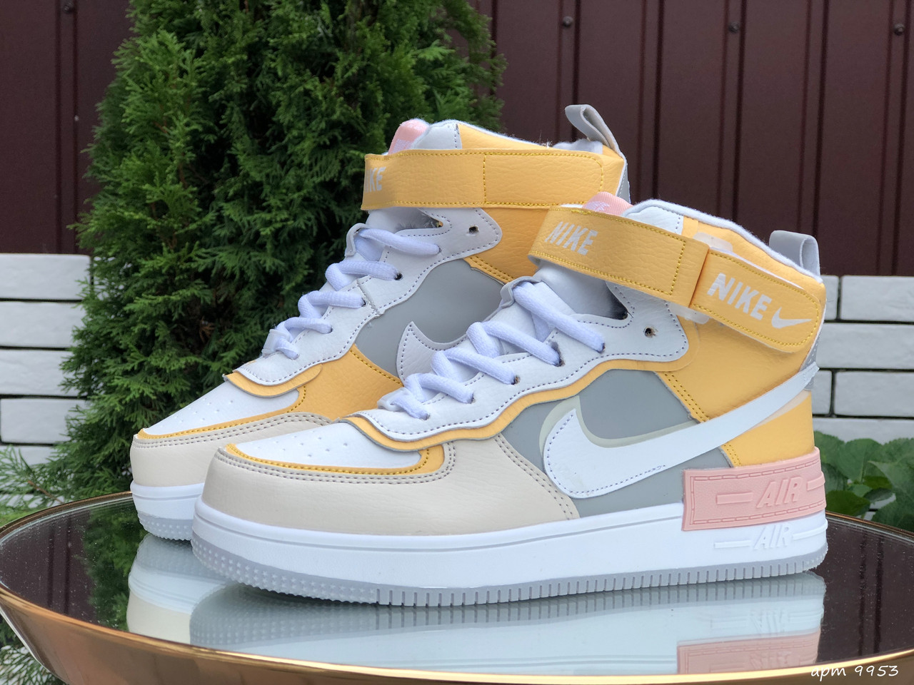 Женские зимние кроссовки на меху Nike Найк Air Force 1 Shadow, кожа, белые с жёлтым 37 (23,5 см), Д - 9953, Белый
Женские зимние кроссовки на меху Nike Найк Air Force 1 Shadow, кожа, белые с жёлтым 37 (23,5 см), Д - 9953, Белый