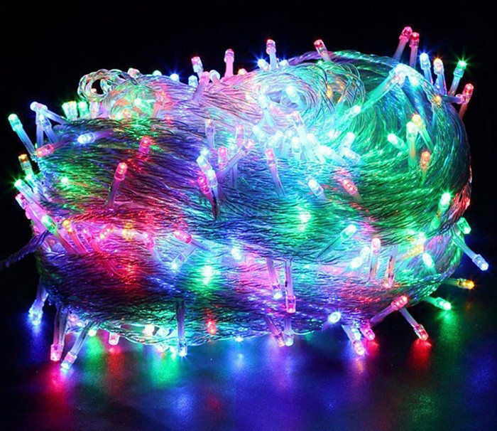 Новогодняя гирлянда нить 100 LED мультиколор (прозрачный провод,10 метров, 100диодов)
Новогодняя гирлянда нить 100 LED мультиколор (прозрачный провод,10 метров, 100диодов)