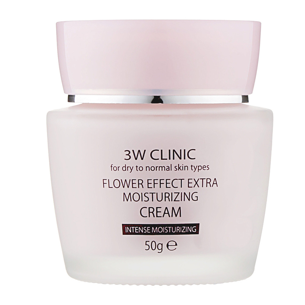 

Крем для лица увлажняющий 3W Clinic Flower Effect Extra Moisturizing Cream 50 мл