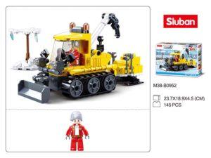 Конструктор SLUBAN M38-B0952 (60шт) снегоуборочная машина, фигурка,145дет,в кор-ке,24-19-4,5см
Конструктор SLUBAN M38-B0952 (60шт) снегоуборочная машина, фигурка,145дет,в кор-ке,24-19-4,5см