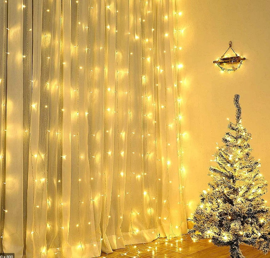 Xmas гирлянда LED (Водопад 3м*2м) 320-WW Теплый белый | Новогодняя гирлянда на окно | Гирлянда-штора
Xmas гирлянда LED (Водопад 3м*2м) 320-WW Теплый белый | Новогодняя гирлянда на окно | Гирлянда-штора