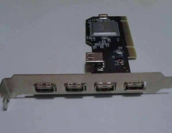 Контроллер PCI переходник на 5 USB 2.0 портов