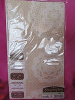 Кружево, пакеты для свадебного торта, каравая (6 шт), размеры ~ 26 см х 15 см х 9 см , фото 1