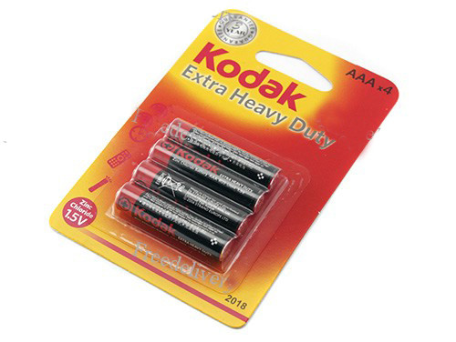 48х Батарейка AAA LR3 Kodak, солевая