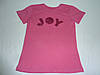 Красивая футболка для девочки JOY