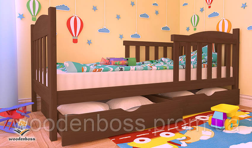 Кровать детская подростковая от "Wooden Boss" Флави Люкс (спальное место 90 см х 190/200 см)
Кровать детская подростковая от "Wooden Boss" Флави Люкс (спальное место 90 см х 190/200 см)
