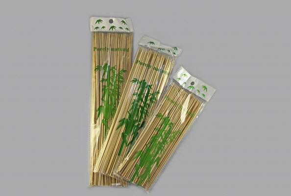 Палочки для шашлыка бамбуковые 15 см. 100 шт/ уп.