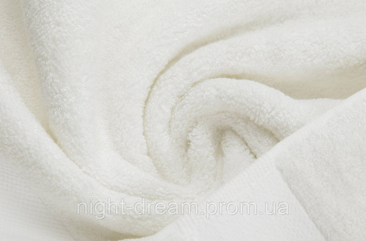 Банное махровое полотенце 70х140 Hamam SULTAN WHITE