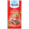 Молочный шоколад Alpinella strawberry 90 гр