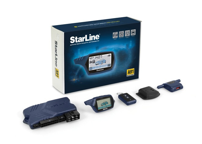 Брелок с ЖК-дисплеем для сигнализации StarLine A91