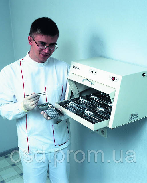 УФ камера для хранения стерильного инструмента ПАНМЕД-1 M (500 мм) с металлической сектор-крышкой