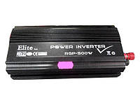 Автомобильный инвертор(преобразователь) Power Inverter ELITE lux DC-AC 24/220 500 ватт, фото 1