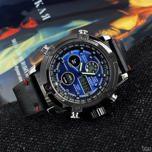Армейские часы амст мужские противоударные Оригинал AMST 3022P Black-Blue Smooth Wristband
Армейские часы амст мужские противоударные Оригинал AMST 3022P Black-Blue Smooth Wristband