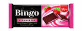 Молочный шоколад Bingo strawberry 90 гр