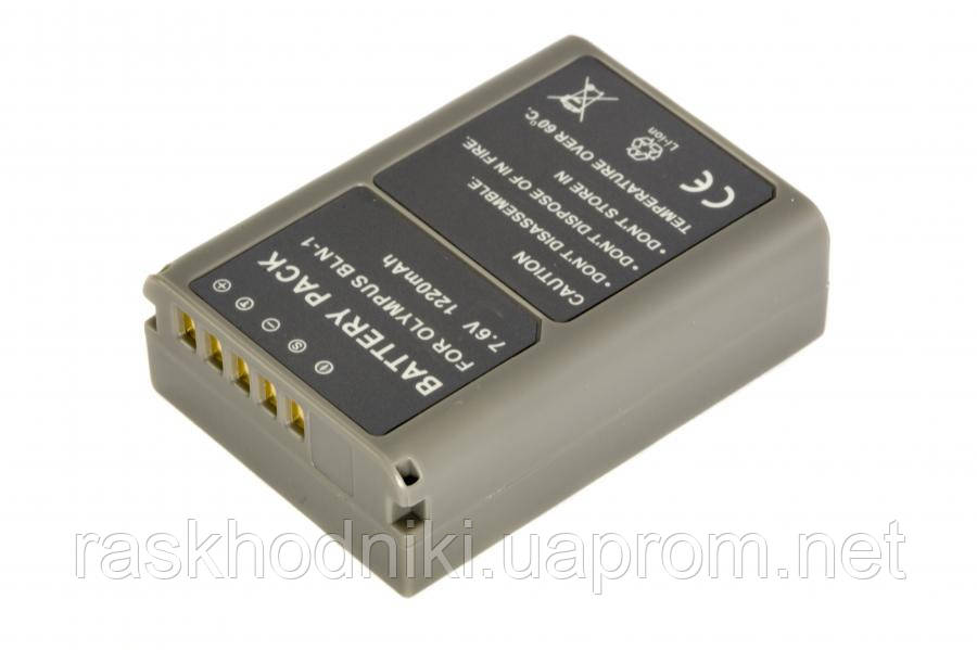 Аккумулятор Olympus BLN-1 Chip (1220mAh, 7.6V, Li-Ion) для OM-D E-M1, E-M5, Pen E-P5, Pen F
Аккумулятор Olympus BLN-1 Chip (1220mAh, 7.6V, Li-Ion) для OM-D E-M1, E-M5, Pen E-P5, Pen F