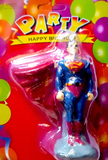 Свечи для торта "Superman"