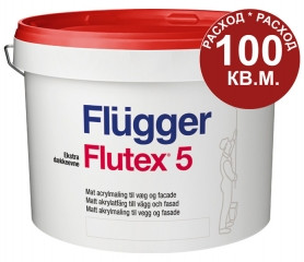 Краска Flugger Flutex 5 (флюгер флютекс 5)-10л, матовая водно дисперсионная,акриловая(внутр/наруж)
Краска Flugger Flutex 5 (флюгер флютекс 5)-10л, матовая водно дисперсионная,акриловая(внутр/наруж)